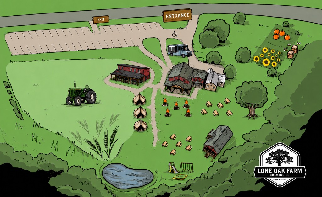 Interactive map of Lone Oak Farm